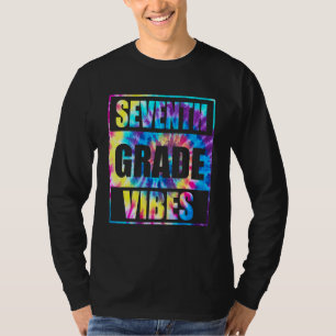 Back To School 7th Grade Vibes First Day Teacher K T-Shirt