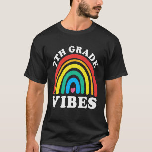 Back To School 7th Grade Vibes T-Shirt