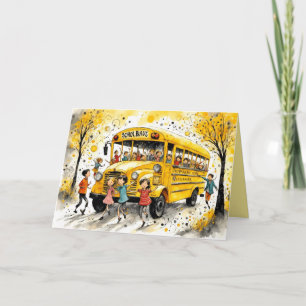 Back to School Again Card