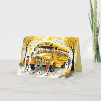 Back to School Again Card