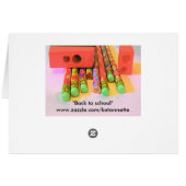 Back to School again... Cards (Back Horizontal)