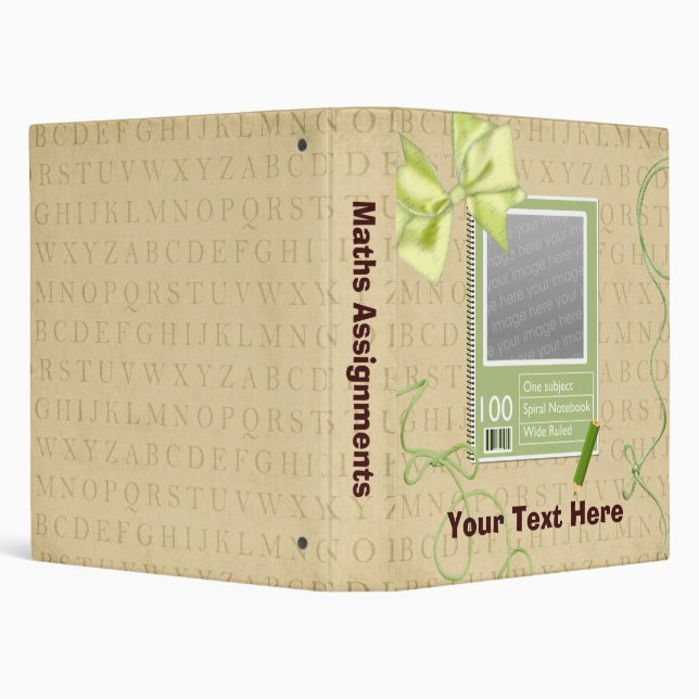 Back to school assignment folder (Background)