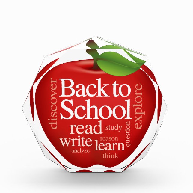 Back to School Award (Front)