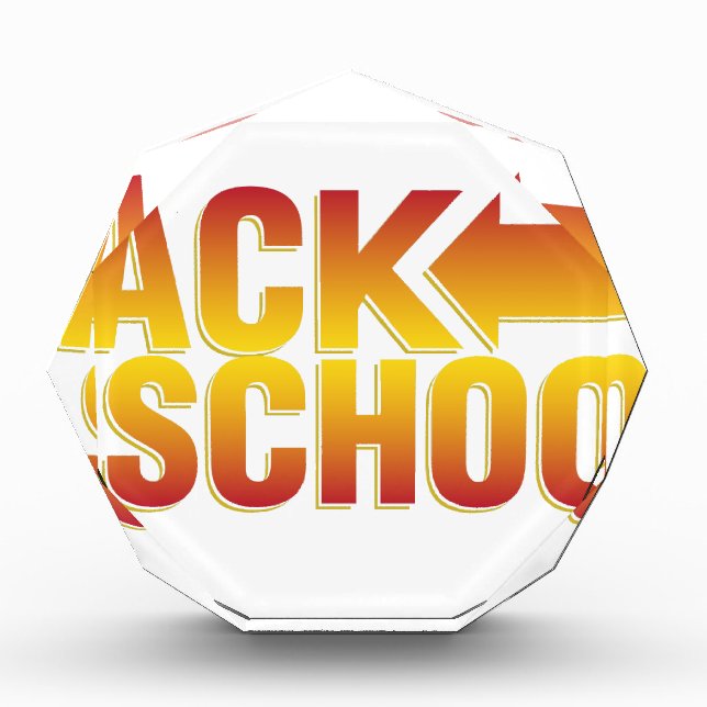 back to school award (Front)