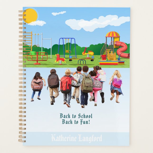 Back to School Back to Fun Planner (Front)