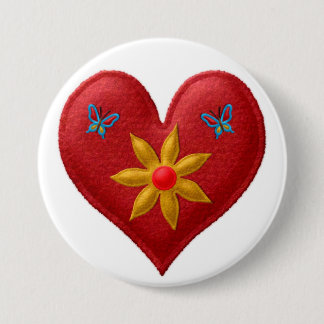 Back to School, Backpack Pins buttons Red Heart