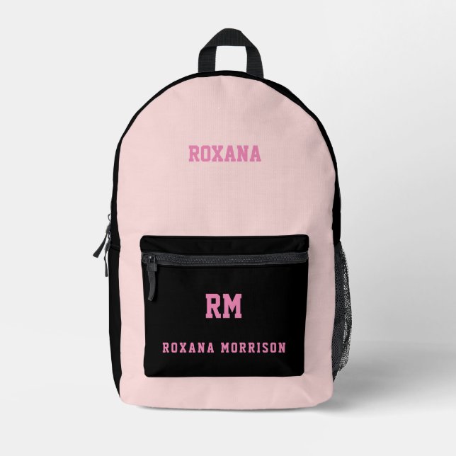  back to school backpacks girls girly sports cool  (Front)