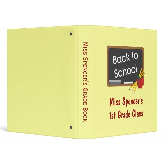 Back To School Binder