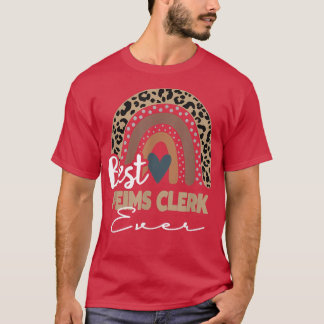 Back To School Boho Rainbow, Peims Clerk  T-Shirt