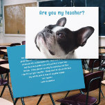 Back to School Boston Terrier Welcome Cards