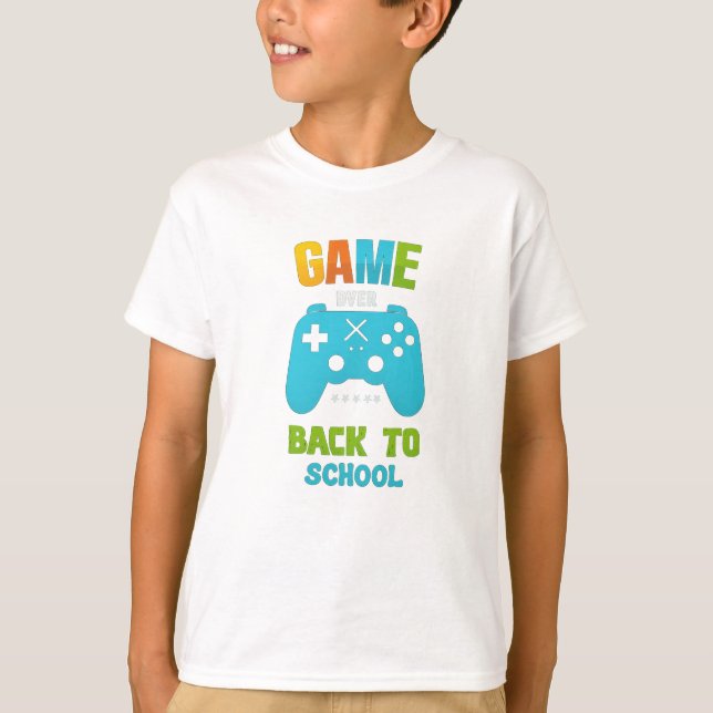 Back to School Boys First Day Tee (Front)