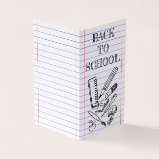 Back to School Business Card