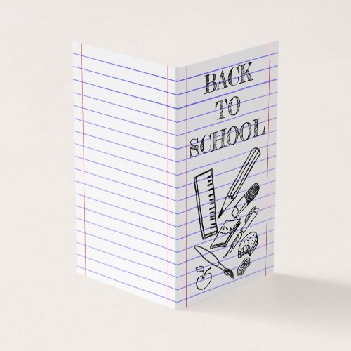 Back to School Business Card