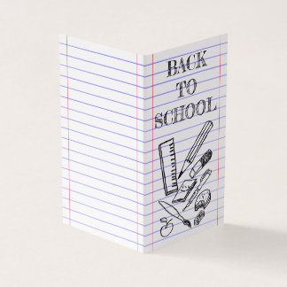 Back to School Business Card