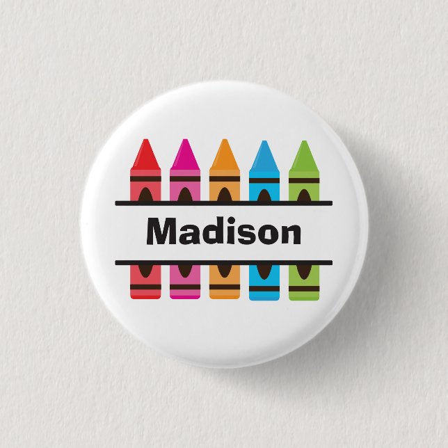 Back to School Button (Front)