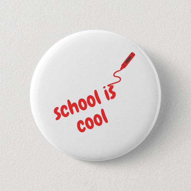Back to school button (Front)