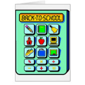 Back To School Calculator (Front)