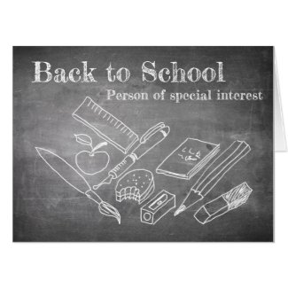 Back to School Card