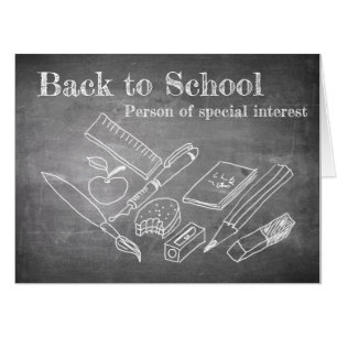 Back to School Card