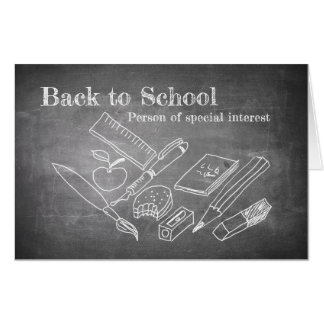 Back to School Card