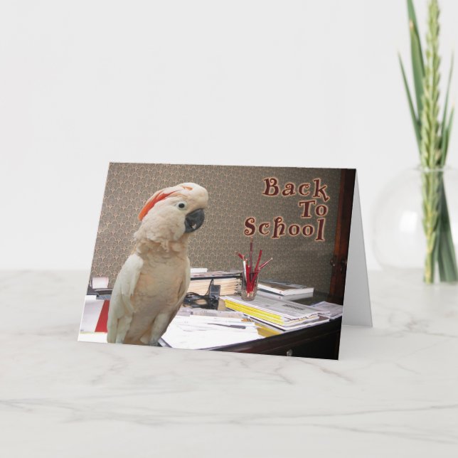 Back To School Card (Front)