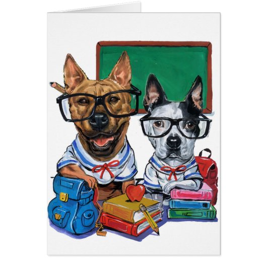 Back to School Cards (Front)