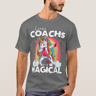 Back to School Career Coach Squad Unicorn Magical T-Shirt