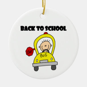 Back to School Ceramic Ornament
