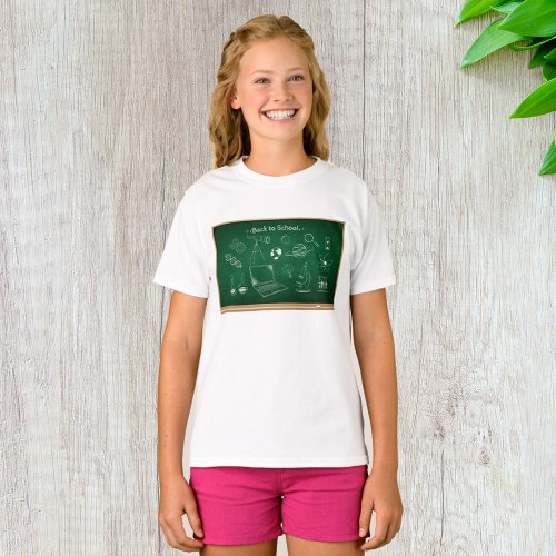 Back To School Chalkboard T_Shirt
