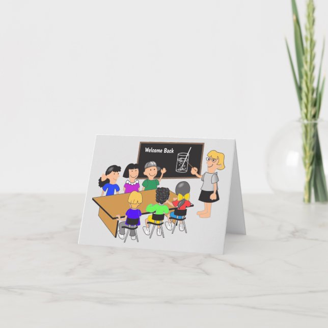 Back to school Children Holiday Card (Front)