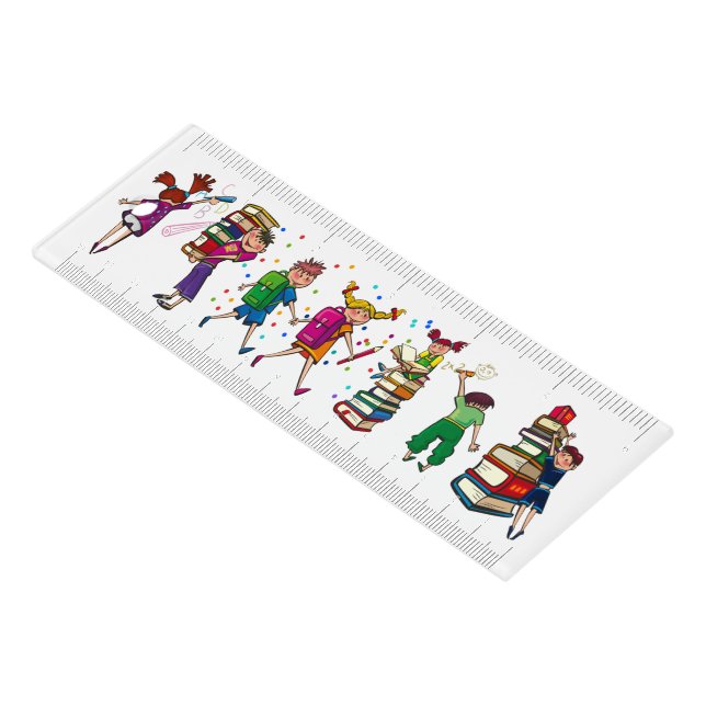 Back to School Children School Ruler (Angled)