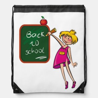 BACK TO SCHOOL CINCH BAG