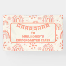 Back to School Classroom Teacher Boho Retro
