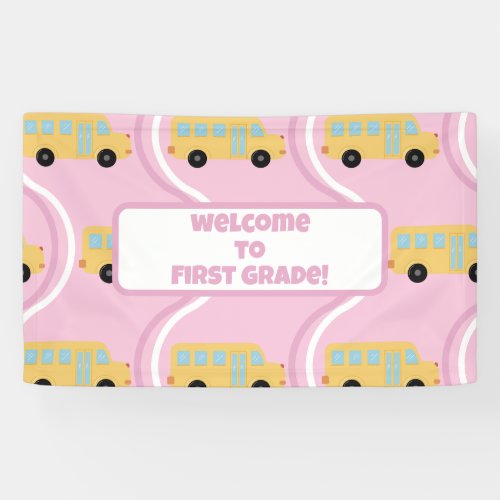 Back to School Classroom Teacher Boho Retro Banner