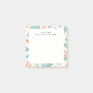 Back to School Classroom Teacher  Post-it Notes