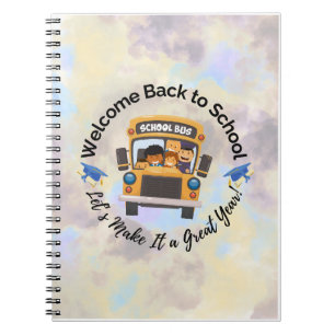 Back to School – Cloudy Sky Notebook