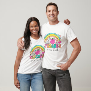 Back to School Coquette Custom Name T-Shirt