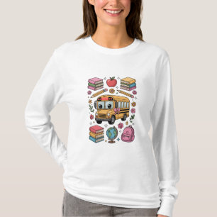 Back to School Coquette Teacher Kindergarten PreK  T-Shirt