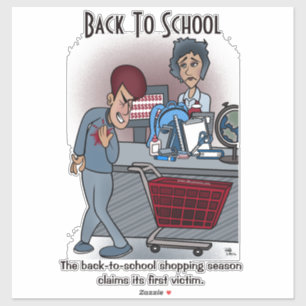 Back To School Custom Cut Windshield Sticker