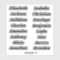 Back to School Custom Multiple Name Stickers