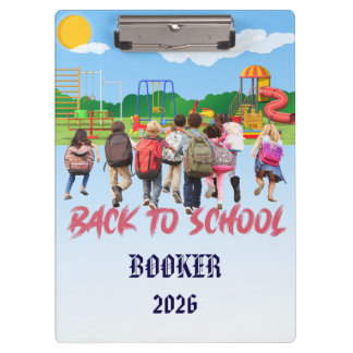 Back-To-School Customizable Clipboard