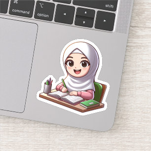 Back To School Cute Islamic Motivational for Kids Sticker