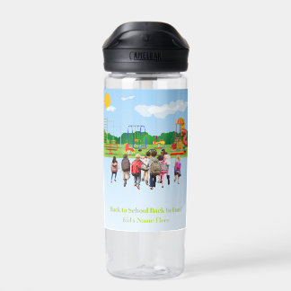 Back to School Cute Kids Student Water Bottle