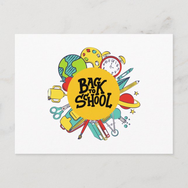 Back to school day Funny gifts Gifts for Kids Gift Postcard (Front)