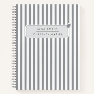 Back to School Days kids custom Spiral Notebook