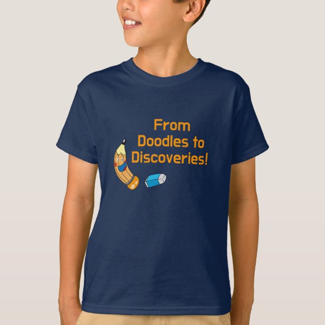 Back to School Doodles and Discovery T-Shirt (Front)