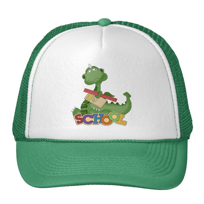 Back To School Dragon Mesh Hat