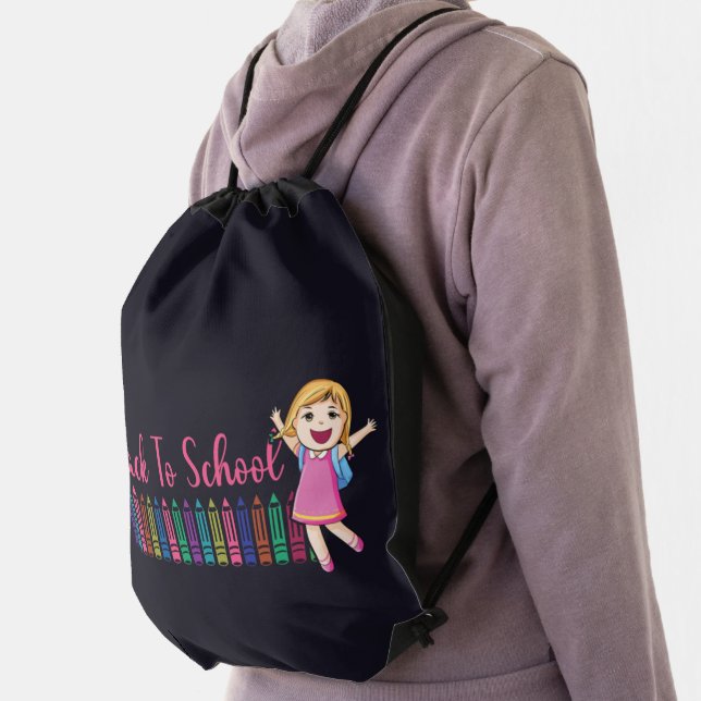 back to school drawstring bag (Insitu)