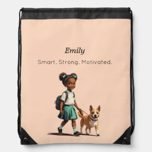 Back to School Drawstring Bag