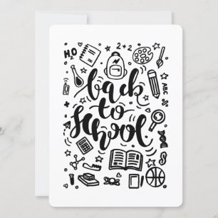 Back to School Education Card
